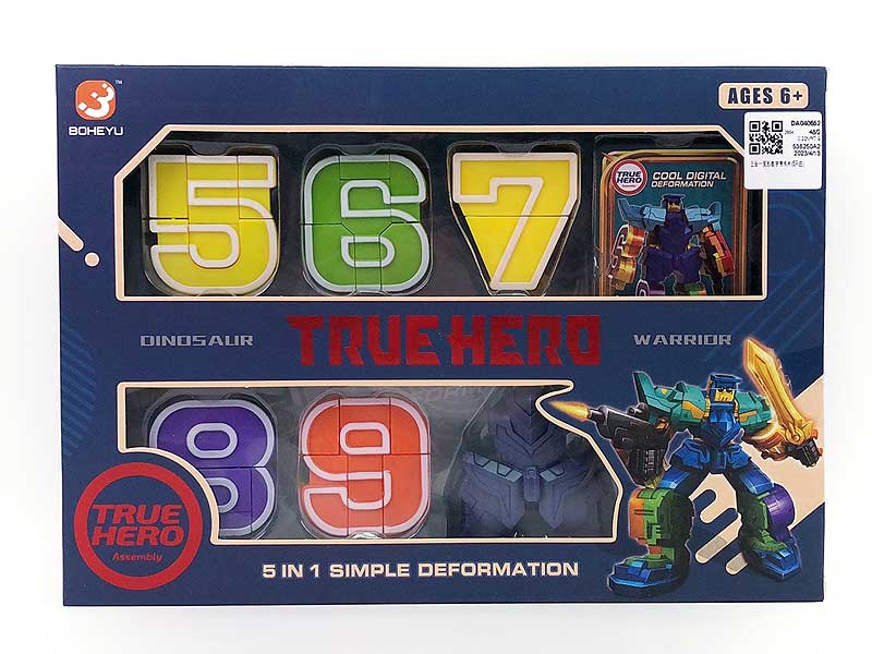 Transform Number(5in1) toys