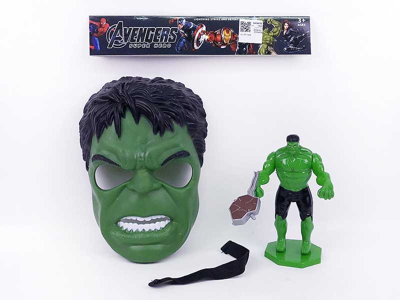The Hulk W/L & Mask toys
