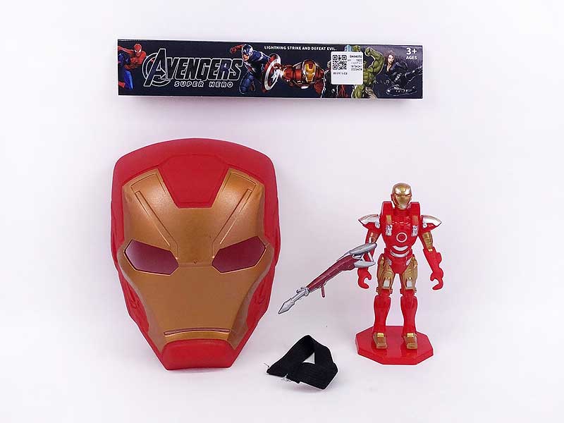 Iron Man W/L & Mask toys