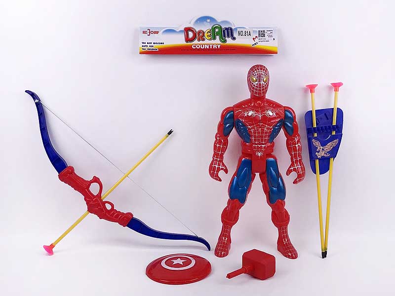 Spider Man W/L & Bow_Arrow toys
