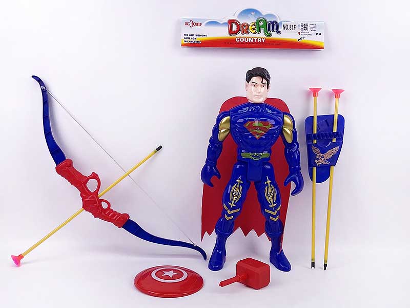 Super Man W/L & Bow_Arrow toys