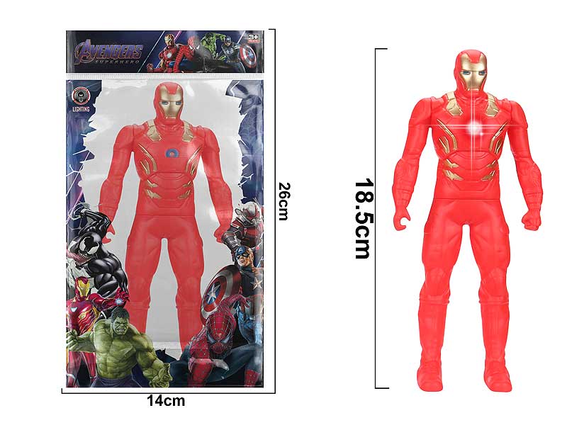 18.5CM Iron Man W/L toys