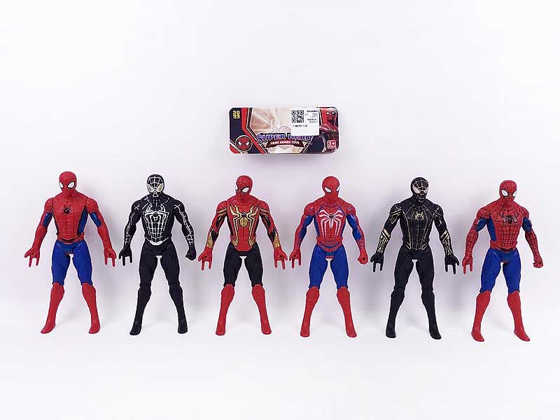 17cm Spider Man W/L(6S) toys