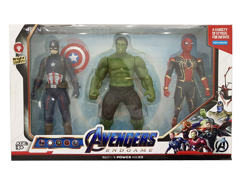 7inch The Avengers W/L(3in1) toys