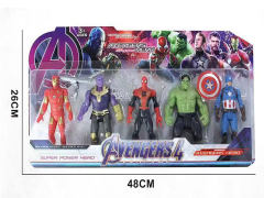 15CM The Avengers W/L(5in1)