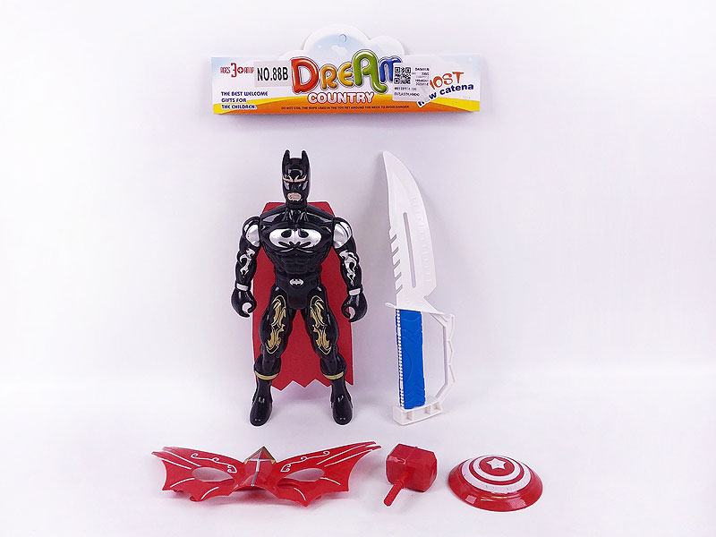 Bat Man Set W/L toys