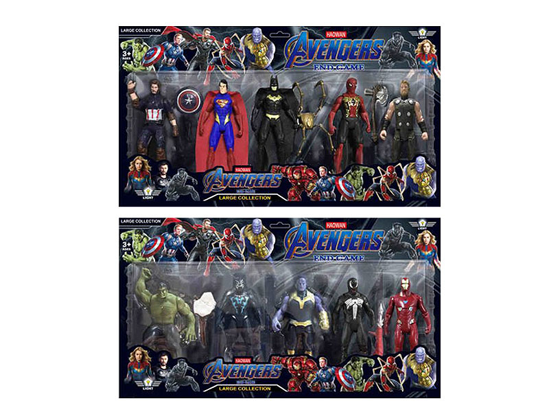 The Avengers W/L(5in1) toys