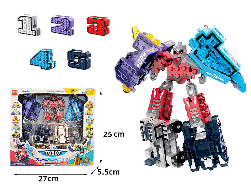 Transform Number(5in1) toys