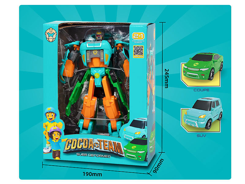 Transforms Cocoa Team toys