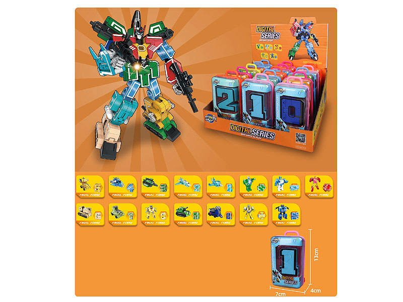 Transform Number(15in1) toys