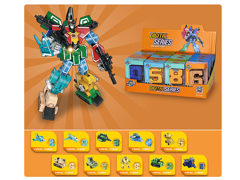 Transform Number(20in1) toys