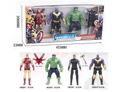 19.5CM The Avengers W/L(4in1) toys