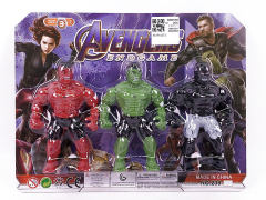The Hulk W/L(3in1) toys