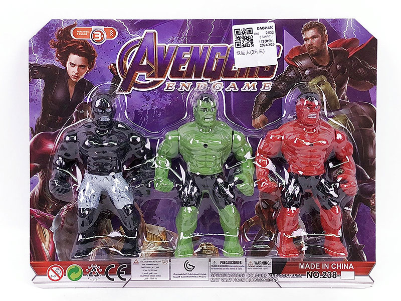 The Hulk(3in1) toys