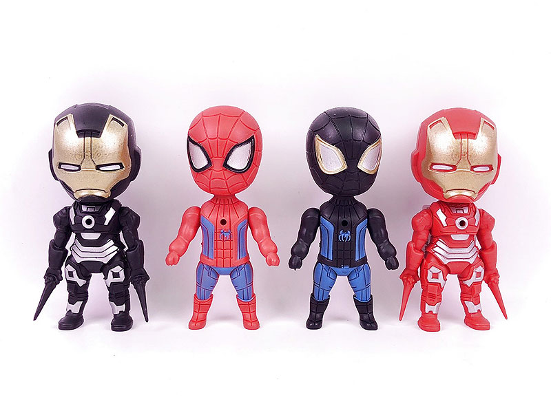 Iron Man & Spider Man(4in1) toys