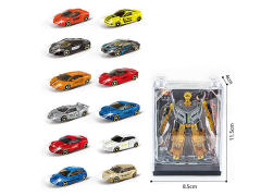 Die Cast Transforms Car(12S) toys