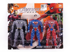 Captain America & Bat Man & Spider Man toys