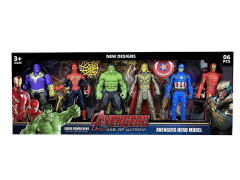 11.5CM The Avengers(6in1) toys