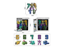 Transform Number toys