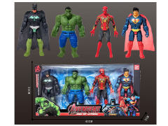 17CM The Avengers W/L(4in1) toys