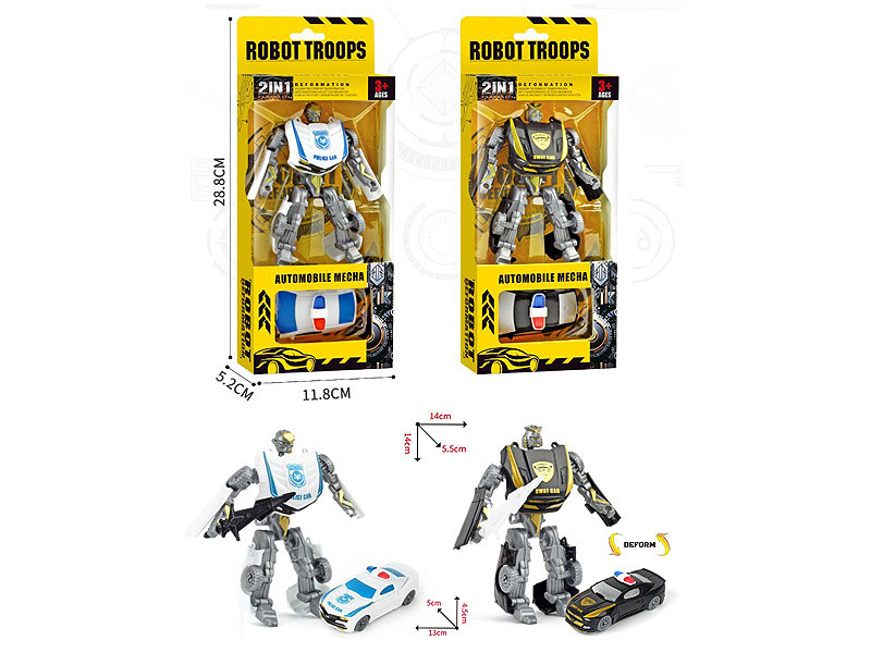 Transforms Police Car(2S2C) toys