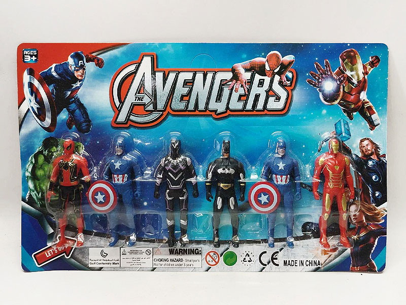 The Avengers(6in1) toys