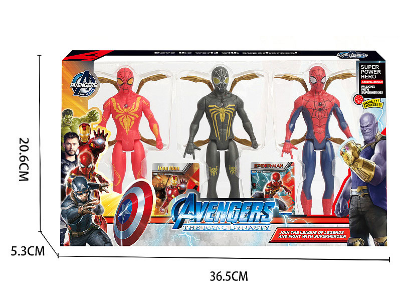 Spider Man W/L(3in1) toys