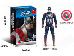 19.5CM Captain America W/L toys