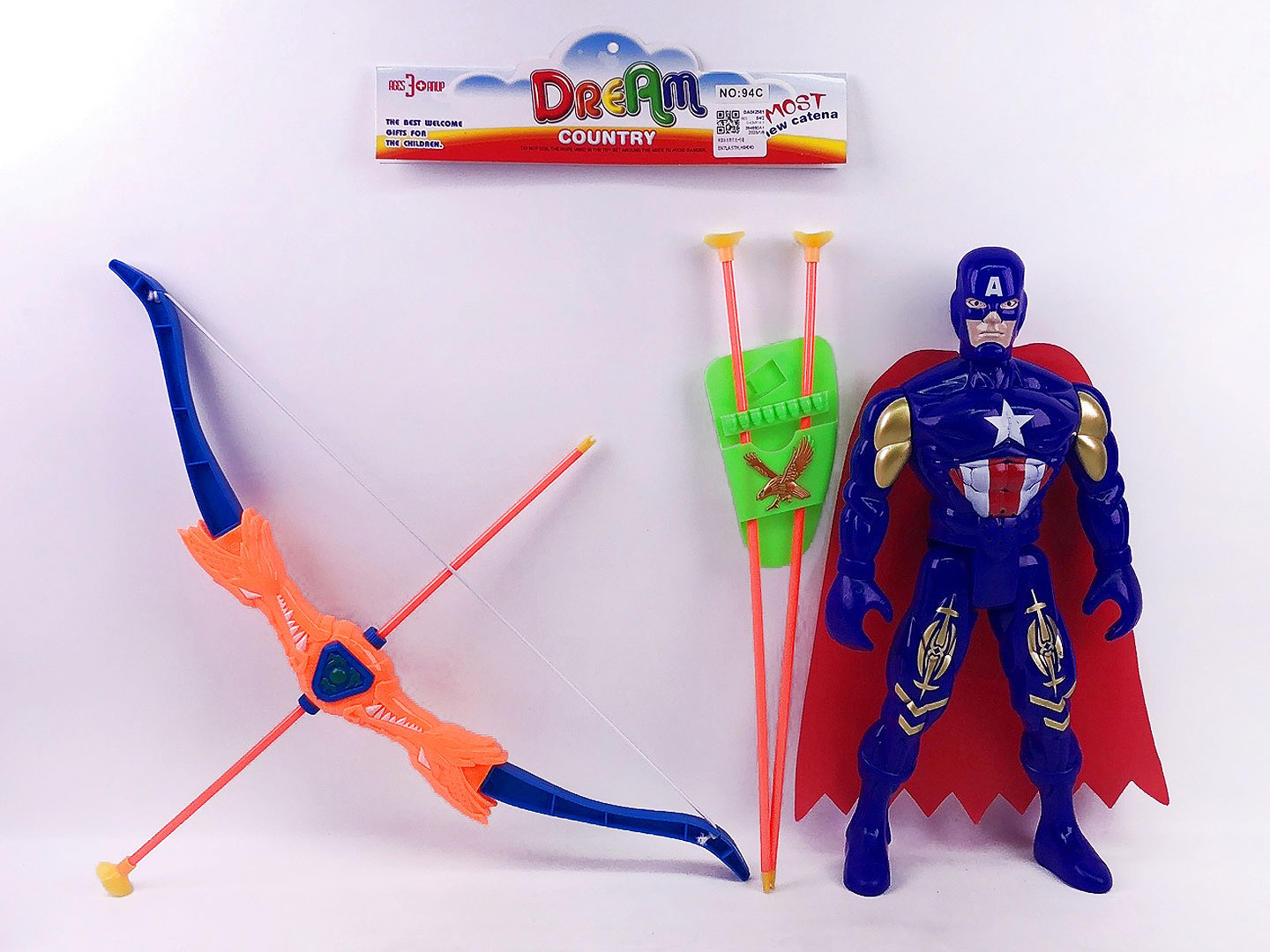 Super Man W/L & Bow_Arrow toys