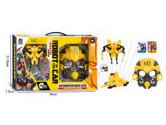 Transforms Fighter & Mask toys