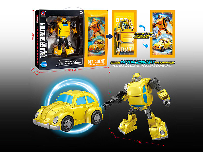 Die Cast Transforms Beetle toys