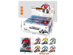 Die Cast Transforms Spors Car(12in1) toys
