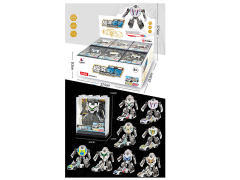 Die Cast Transforms Police Car(12in1) toys