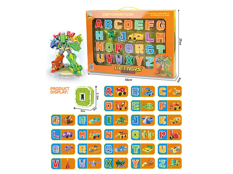 Transforms Letters toys