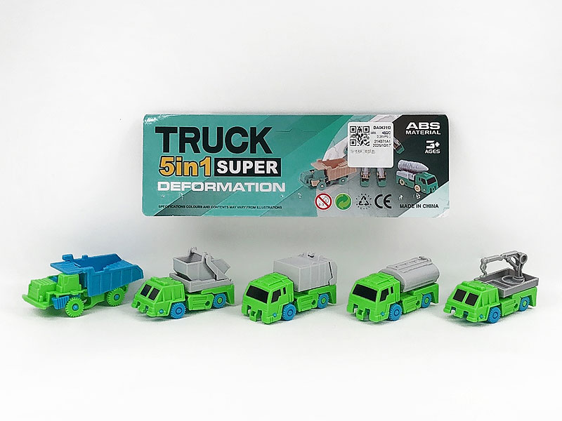 Transforms Sanitation Truck(5in1) toys