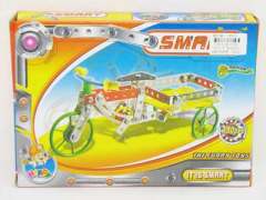Diy  Pedicab(130pcs) toys