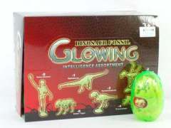 Diy Glow Dinosaur Fossil(6in1) toys