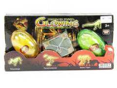 Diy Glow Dinosaur Egg(3in1) toys