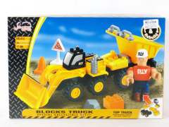 Block Diy Truck(17pcs) toys