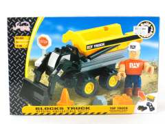 Block Diy Truck(10pcs) toys