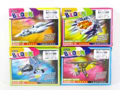 Block Diy Airplane(4S) toys