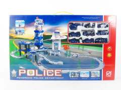 Diy Police Station Play Set toys