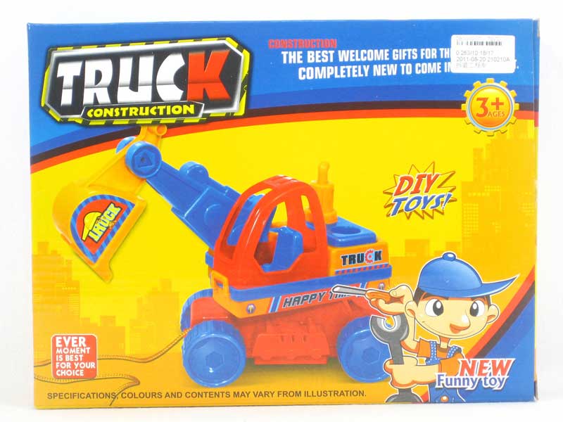 Diy Construction Truck toys