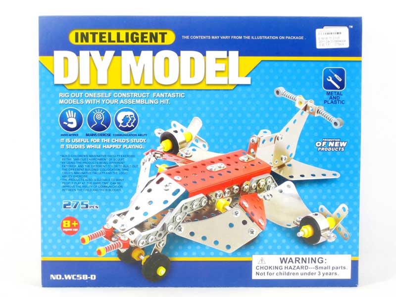 Diy Plane(275pcs) toys