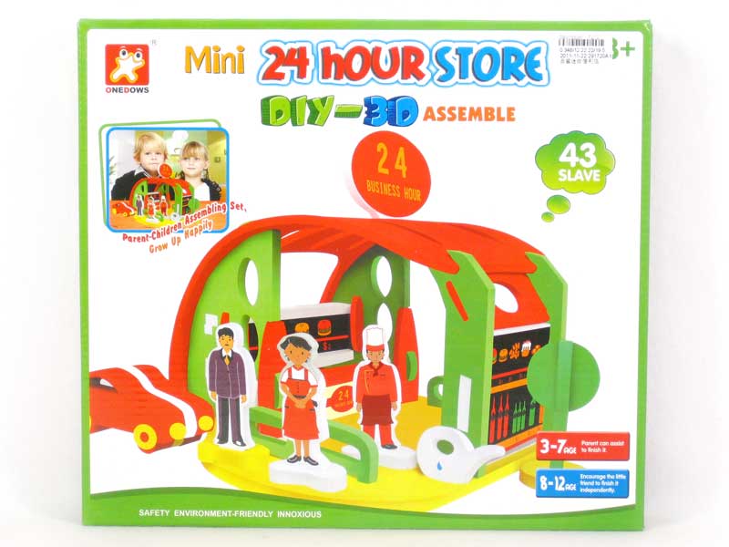 Diy Mini 24 Hour Store toys