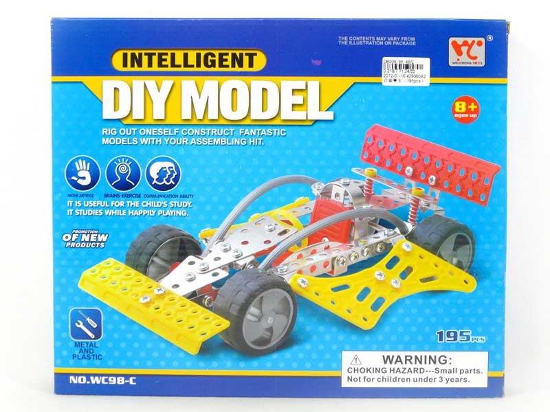 Diy Racing Car(195PCS) toys