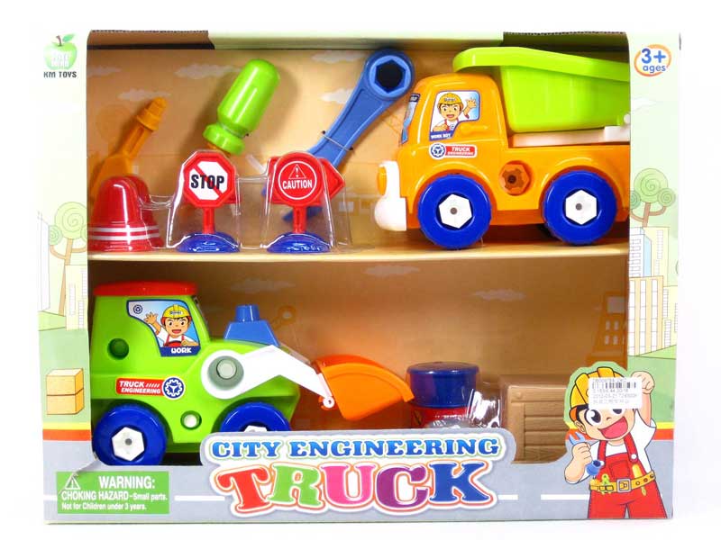 Diy Construction Truck Set toys