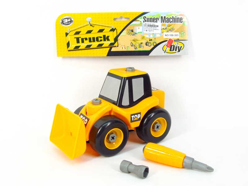 DIY Construction Car toys