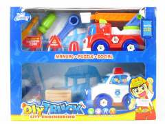 Diy Construction Truck(2in1) toys