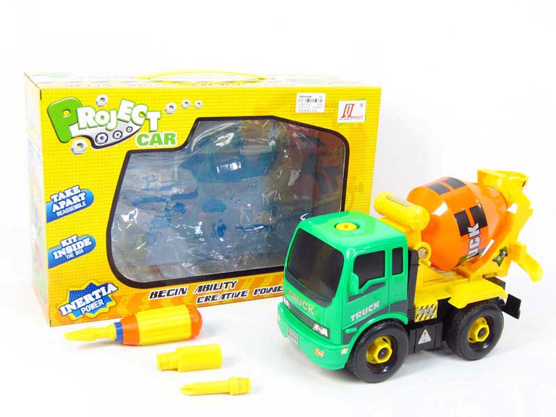 Diy Friction Construction Truck toys